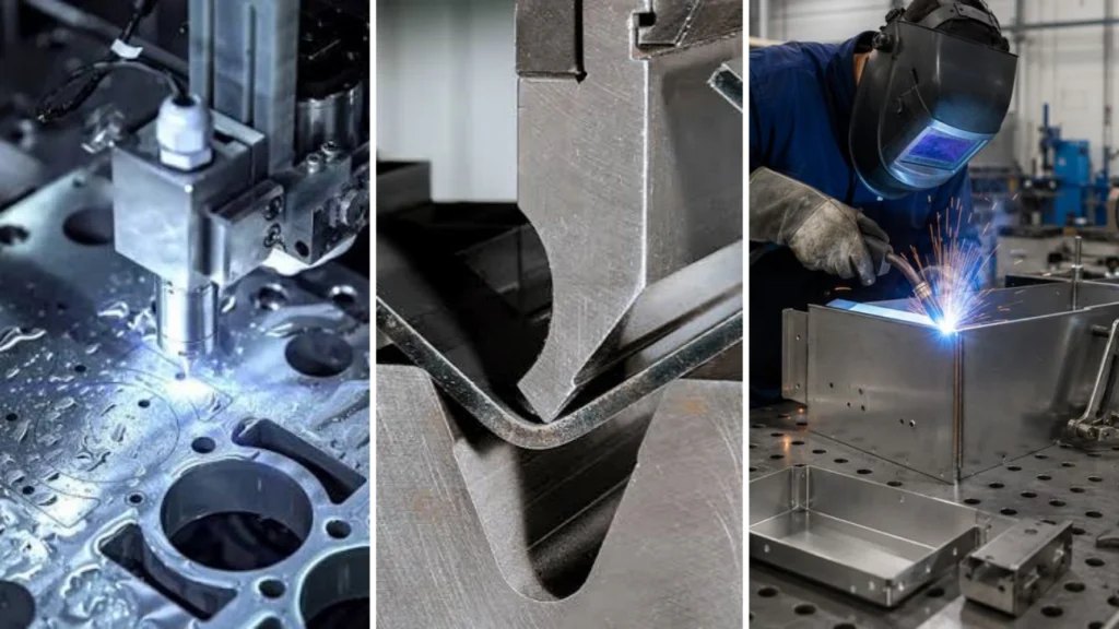 Sheet Metal Cutting, Forming & Assembly